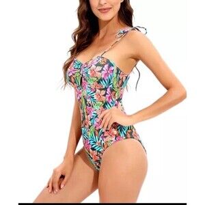 LUCKY BRAND women’s Swimsuit One Piece NWT Large 12 14